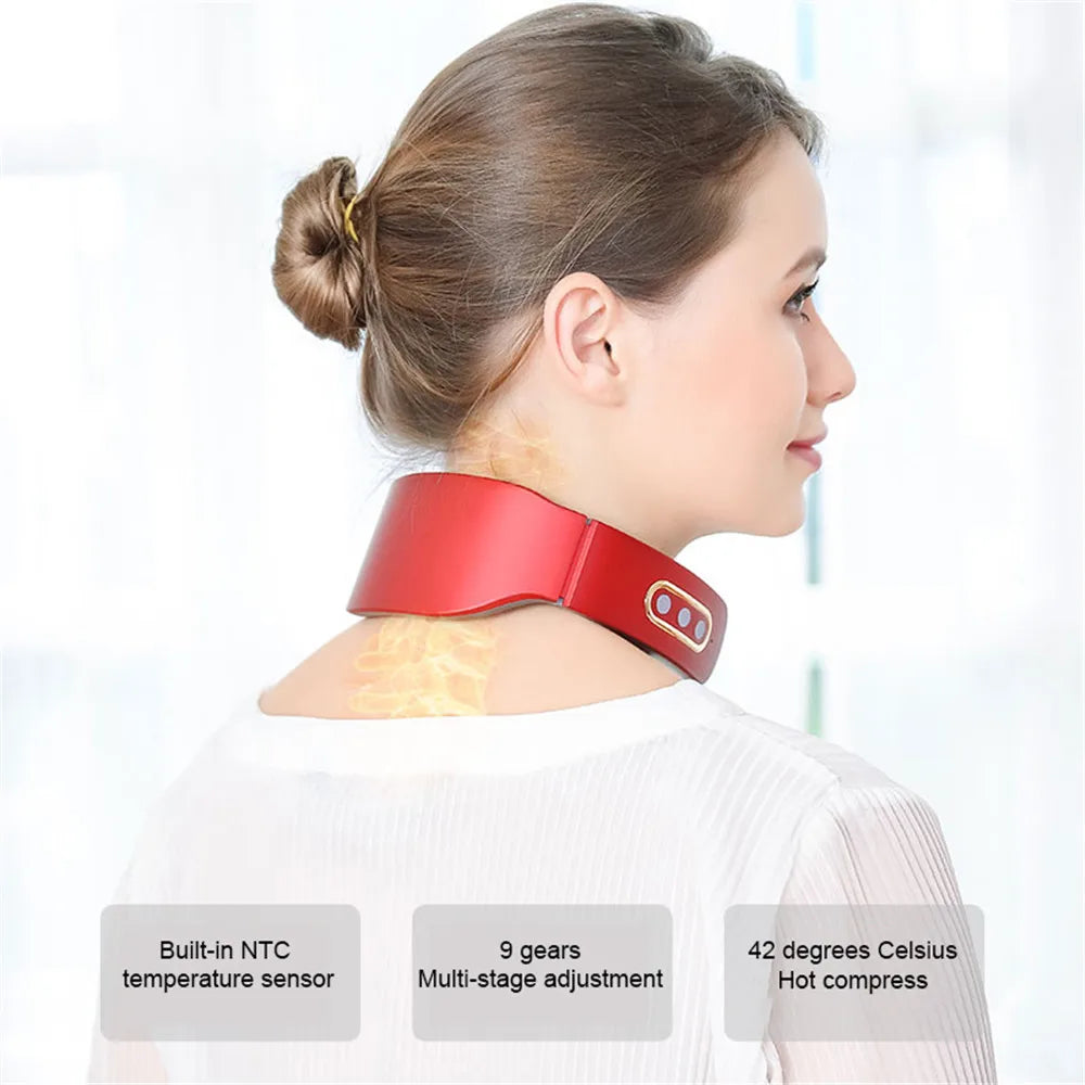 Smart Electric Neck and Shoulder Pulse Massager