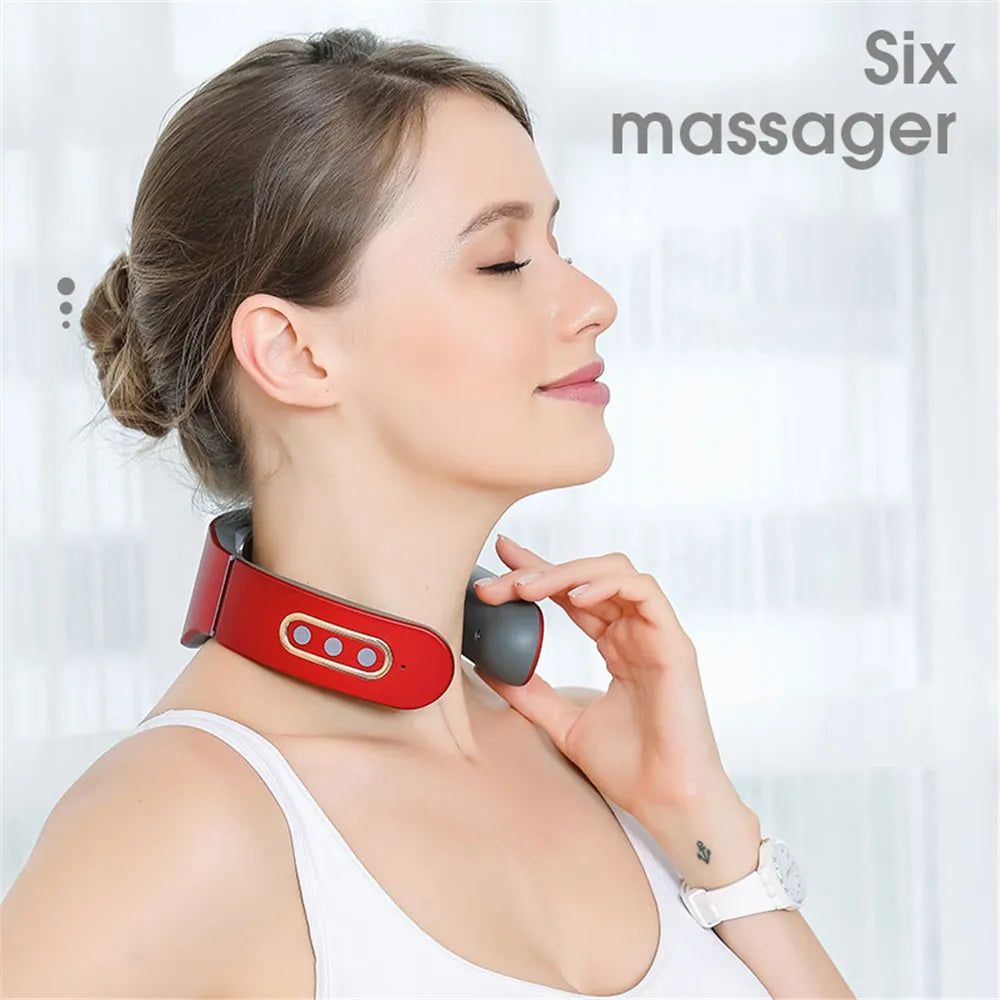 Smart Electric Neck and Shoulder Pulse Massager