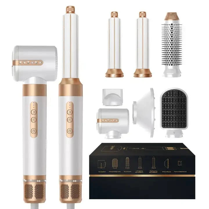 7-in-1 Professional Hair Styling Set – The Perfect Home Styling Solution!