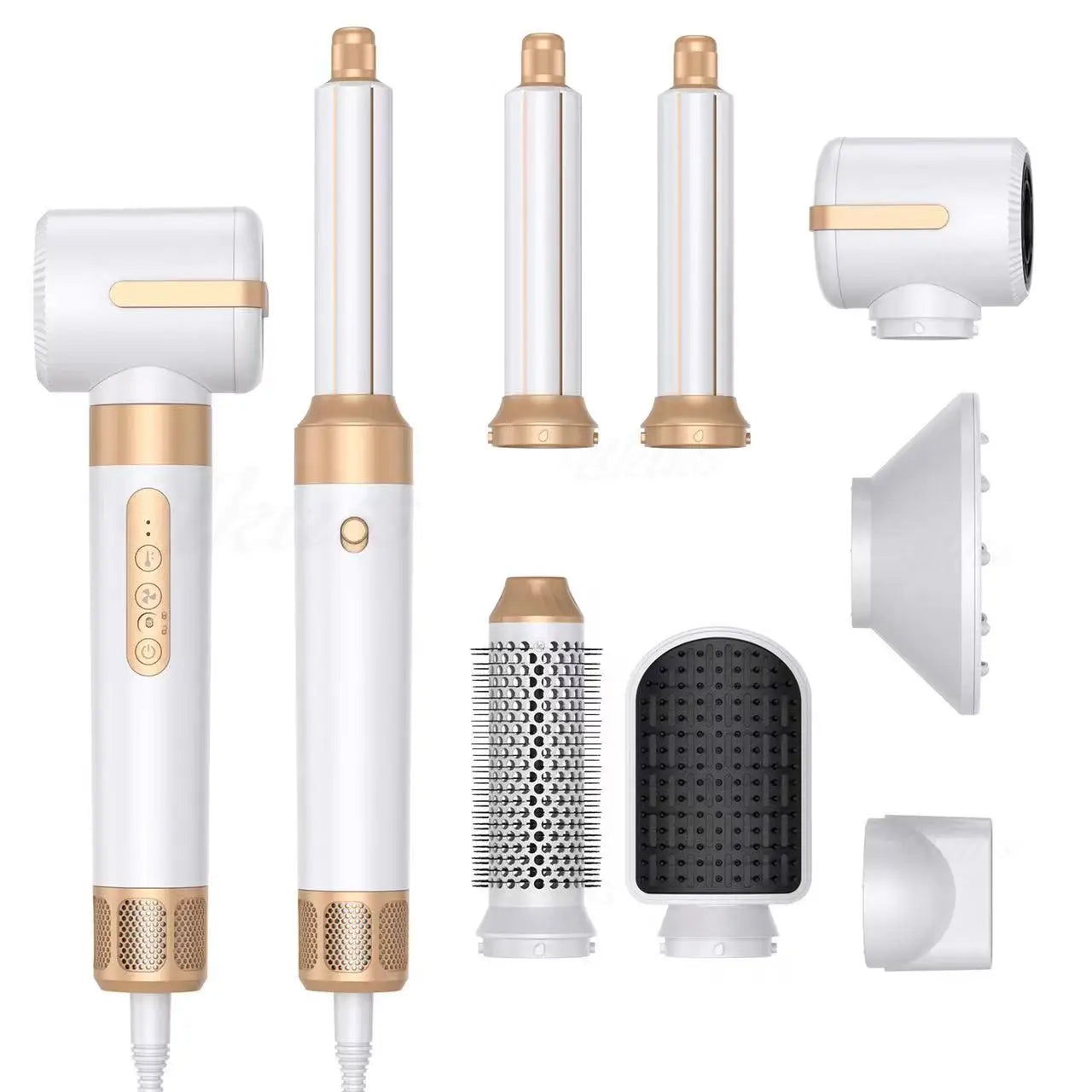 7-in-1 Professional Hair Styling Set – The Perfect Home Styling Solution!