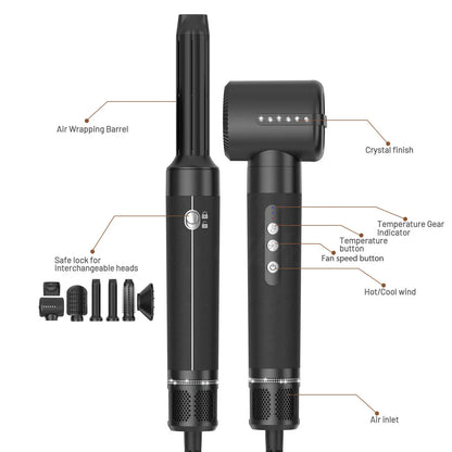 7-in-1 Professional Hair Styling Set – The Perfect Home Styling Solution!
